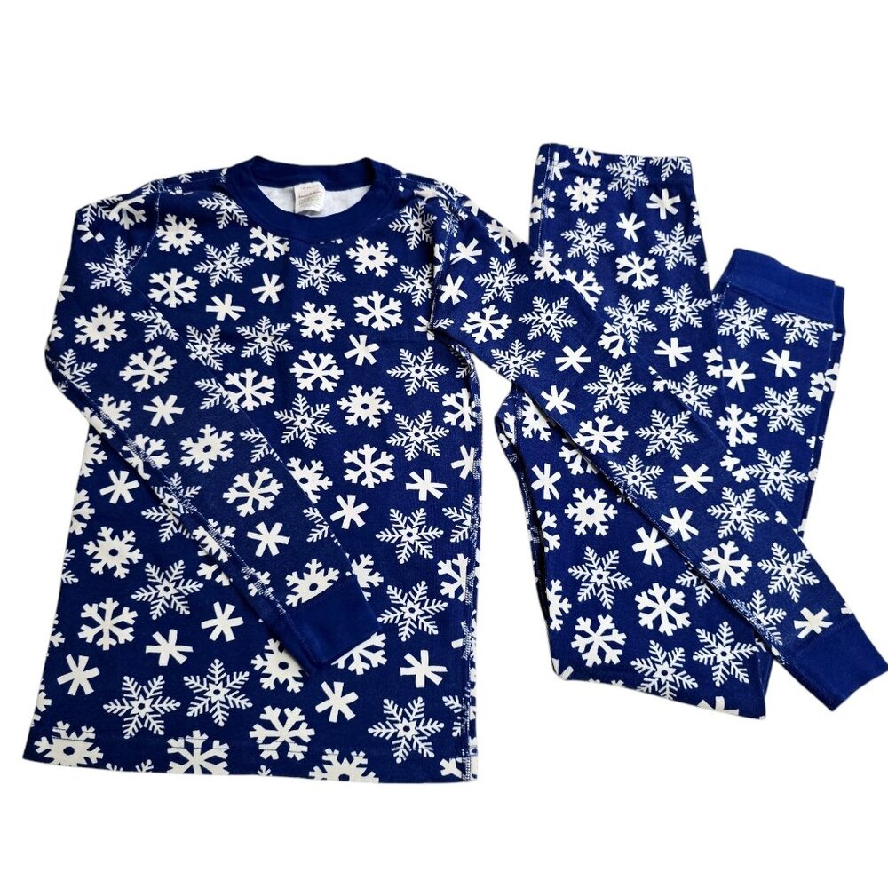 Hanna Andersson Holiday Long John - 12 Kids - Picture 1 of 5